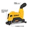 Dewalt 4-1/2 in. / 5 in. (115mm / 125mm) Cutting Grinder Dust Shroud DWE46125 - alternate 8