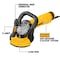 Dewalt 4-1/2 IN. - 5 IN. SURFACE GRINDING DUST SHROUD KIT DWE46155 - alternate 8