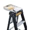 Dewalt 10 ft Fiberglass Stepladder, 300 lb Capacity DXL3010-10 - alternate 9
