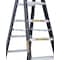 Dewalt 10 ft Fiberglass Twin Stepladder, 300 lb Capacity DXL3030-10 - alternate 3