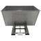 Vestil Medium Duty Self-Dumping Hopper 2.5 Cubic Yard 4000 lb Gray D-250-MD-GY-SG - alternate 3