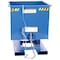 Vestil Heavy Duty Self-Dump Hopper .50 Cubic Yard 6000 lb Blue D-50-HD - alternate 7