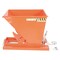 Vestil Light Duty Self-Dump Hopper .50 Cubic Yard 2000 lb Orange D-50-LD-ORG-C - alternate 4