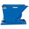 Vestil Light Duty Self-Dump Hopper .75 Cubic Yard 2000 lb Blue D-75-LD - alternate 7