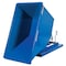 Vestil Light Duty Self-Dump Hopper .75 Cubic Yard 2000 lb Blue D-75-LD - alternate 5