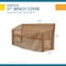 Duck Covers Essential Tan Patio Bench Cover, Essential, 51"x29"x, 29"x51" EBN533135 - alternate 6