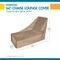 Duck Covers Essential Latte Patio Chaise Lounge Cover, 66"x28"x29" ECE662829 - alternate 3