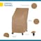 Duck Covers Essential Latte Patio Stackable Chair Cover, Essent, 30"x28" ECH283049 - alternate 5