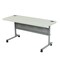 National Public Seating Rectangle Training Table, 24" W, 60" L, 29-1/2" H, Lightweight HDPE Blow Molded Plastic Top BPFT-2460 - alternate 9