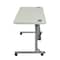 National Public Seating Rectangle Training Table, 24" W, 60" L, 29-1/2" H, Lightweight HDPE Blow Molded Plastic Top BPFT-2460 - alternate 8