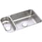Elkay Sink, Undermount Mount, 0 Hole, Left Bowl 7.5" x 15.75", Right Bowl 21" x 15.75", Lustrous Satin ELUH3219DBG - alternate 2