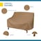 Duck Covers Essential Latte Patio Loveseat Cover, 54" x 37" x 35" ELV543735 - alternate 7