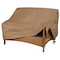 Duck Covers Essential Latte Patio Loveseat Cover, 54" x 37" x 35" ELV543735 - alternate 5