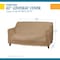 Duck Covers Essential Latte Patio Loveseat Cover, 62" x 38"x 35" ELV623835 - alternate 6