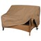 Duck Covers Essential Latte Patio Loveseat Cover, 62" x 38"x 35" ELV623835 - alternate 7