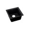 Elkay Sink, Drop-in, Undermount Mount, 0 Hole, Caviar ELX1616CA0 - alternate 8