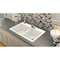 Elkay Quartz Luxe 33"x22"x9-1/2", T-Mnt, Ricotta, Drop-In Mount, Pre-scored for up to 5 Hole, Ricotta ELX3322RT0 - alternate 6
