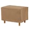 Duck Covers Essential Latte Patio Rectangle Ottoman Cover, 40"x38"x18" EOT403818 - alternate 1