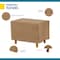Duck Covers Essential Latte Patio Rectangle Ottoman Cover, 40"x38"x18" EOT403818 - alternate 6