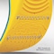 Megacomfort Insole, Men 12 to 13, Yllw/Blk, PR PAMESD - alternate 4