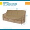 Duck Covers Essential Latte Patio Sofa/Loveseat Cover, Essentia, 37"x79" ESO793735 - alternate 4