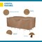 Duck Covers Essential Tan Patio Recta/Oval Table Set Cover, 90"x60"x32" ETO906032 - alternate 5