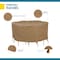 Duck Covers Essential Latte Patio Round Table Set Cover, 76"x29" ETR07676 - alternate 6
