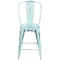 Flash Furniture Distressed Gn-Blue Metal Stool ET-3534-24-DB-GG - alternate 9