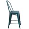 Flash Furniture Distressed Blue-Tl Metal Stool ET-3534-24-KB-GG - alternate 10