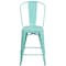 Flash Furniture Mint Metal Outdoor Stool, 24" ET-3534-24-MINT-GG - alternate 9