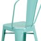 Flash Furniture Mint Metal Outdoor Stool, 24" ET-3534-24-MINT-GG - alternate 3