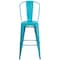 Flash Furniture Teal Metal Outdoor Stool, 30" ET-3534-30-CB-GG - alternate 10