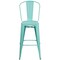 Flash Furniture Mint Metal Outdoor Stool, 30" ET-3534-30-MINT-GG - alternate 9