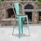 Flash Furniture Metal Bar Stool, 30", Mint ET-3534-30-MINT-WD-GG - alternate 1