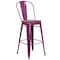 Flash Furniture Metal Bar Stool, 30", Purple ET-3534-30-PUR-WD-GG - alternate 5