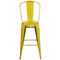 Flash Furniture Distressed Yellow Metal Stool, Seat Height Range: 30" ET-3534-30-YL-GG - alternate 9