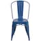 Flash Furniture Contemporary Stackable Chair, Blue Back, 17-3/4 in W 20" L 33-1/2" H ET-3534-AB-GG - alternate 9