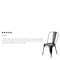 Flash Furniture Contemporary Stackable Chair, Black Back, 17-3/4 in W 20" L 33-1/2" H ET-3534-BK-GG - alternate 5
