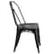 Flash Furniture Contemporary Stackable Chair, Black Back, 17-3/4 in W 20" L 33-1/2" H ET-3534-BK-GG - alternate 9