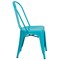 Flash Furniture Contemporary Stackable Chair, Blue Back, 17-3/4 in W 20" L 33-1/2" H ET-3534-CB-GG - alternate 9
