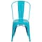 Flash Furniture Contemporary Stackable Chair, Blue Back, 17-3/4 in W 20" L 33-1/2" H ET-3534-CB-GG - alternate 10