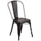 Flash Furniture Contemporary Stackable Chair, 17-3/4 in W 20" L 33-1/2" H ET-3534-COP-GG - alternate 4