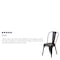 Flash Furniture Contemporary Stackable Chair, 17-3/4 in W 20" L 33-1/2" H ET-3534-COP-GG - alternate 2