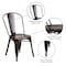 Flash Furniture Contemporary Stackable Chair, 17-3/4 in W 20" L 33-1/2" H ET-3534-COP-GG - alternate 3