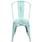 Flash Furniture Contemporary Stackable Chair, Blue Back, 17-3/4 in W 20" L 33-1/2" H ET-3534-DB-GG - alternate 9