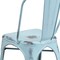 Flash Furniture Contemporary Stackable Chair, Blue Back, 17-3/4 in W 20" L 33-1/2" H ET-3534-DB-GG - alternate 3
