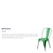 Flash Furniture Contemporary Stackable Chair, 17-3/4 in W 20" L 33-1/2" H ET-3534-GN-GG - alternate 7