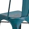 Flash Furniture Contemporary Stackable Chair, Blue Back, 17-3/4 in W 20" L 33-1/2" H ET-3534-KB-GG - alternate 8