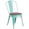 Flash Furniture Metal Chair, Green ET-3534-MINT-WD-GG - alternate 3