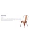 Flash Furniture Contemporary Stackable Chair, 17-3/4 in W 20" L 33-1/2" H ET-3534-POC-GG - alternate 2